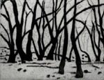 Black Trees (170 x 415 mm)